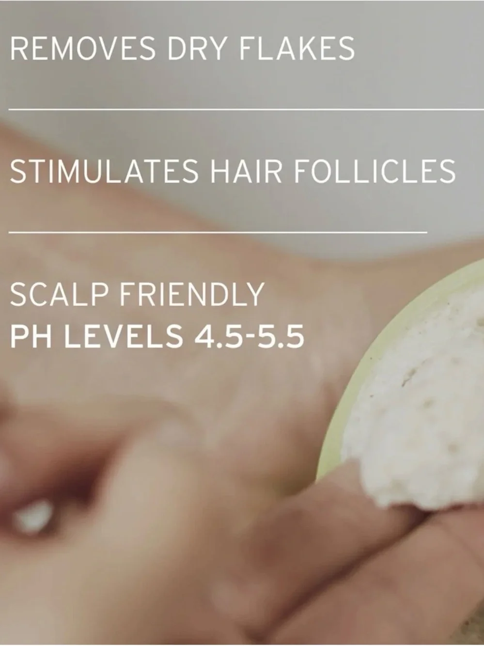 FEKKAI Apple Cider Detox Scalp Scrub